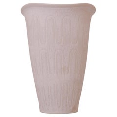 White Vase, Gunnar Nylund, Rörstrand, 1950s, Mid-Century Vintage