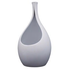 Vaso bianco, Pungo Carrara di Stig Lindberg, Gustavsberg