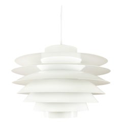 White Verona Pendant by Svend Middelboe for Nordisk Solar, 1970s