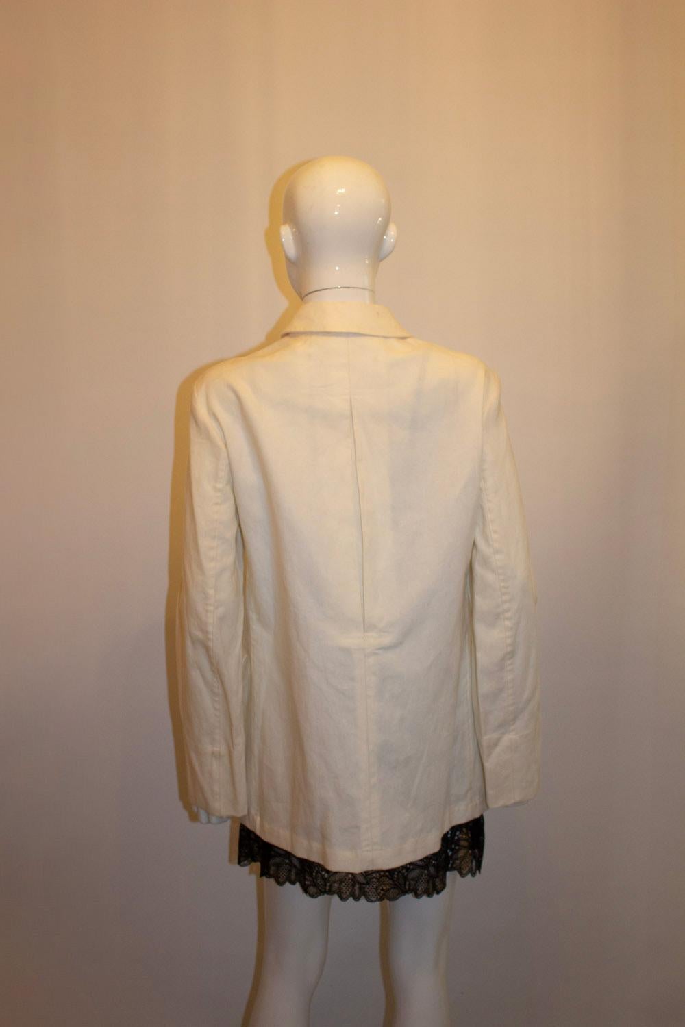 Brown White Vintage Asprey Coat For Sale