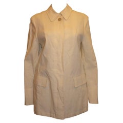 White Vintage Asprey Coat