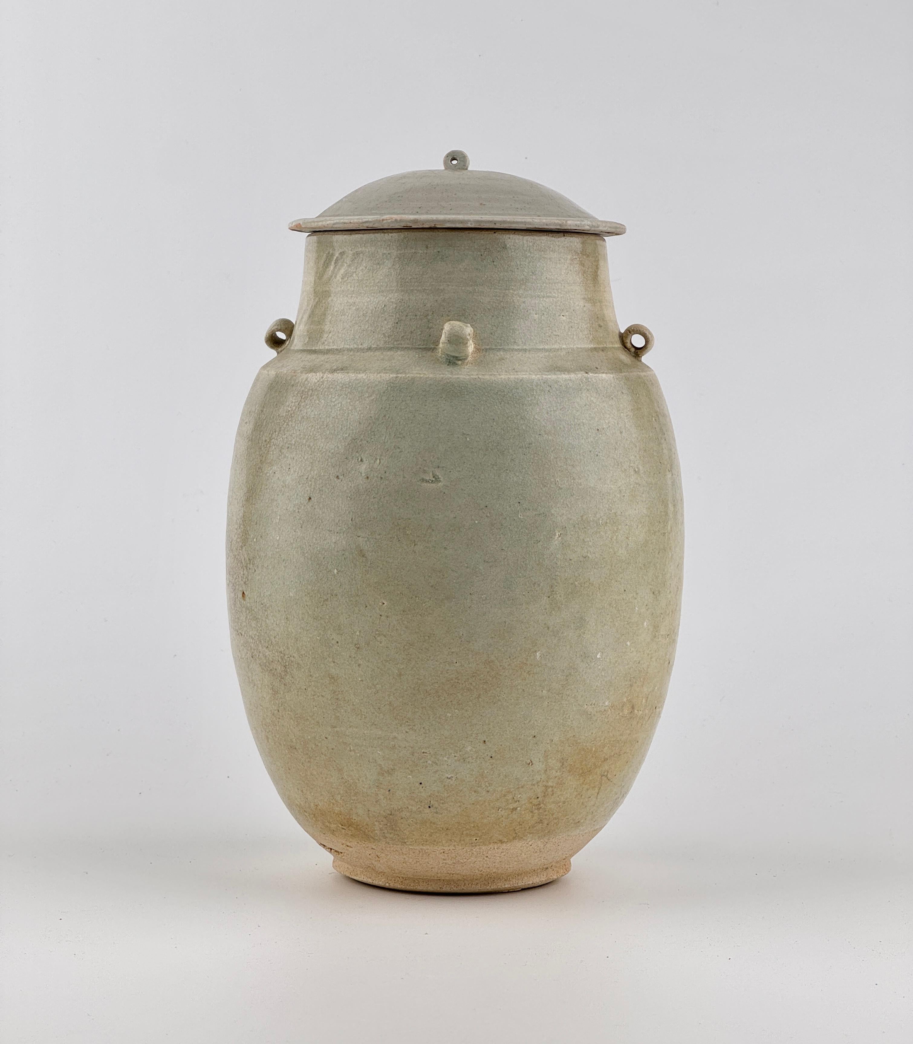 Vaso coperto in ceramica bianca, dinastia Song in vendita 2