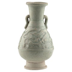 White Ware with two dragons, Yuan Dynasty, 13-14th century