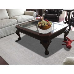 White Wash Peshawar Hand Knotted Oriental Rug