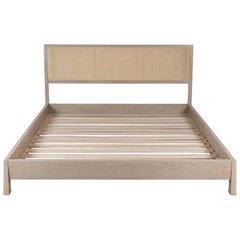 Letto a doghe in Oak lavato bianco di Lawson-Fenning, Cal King