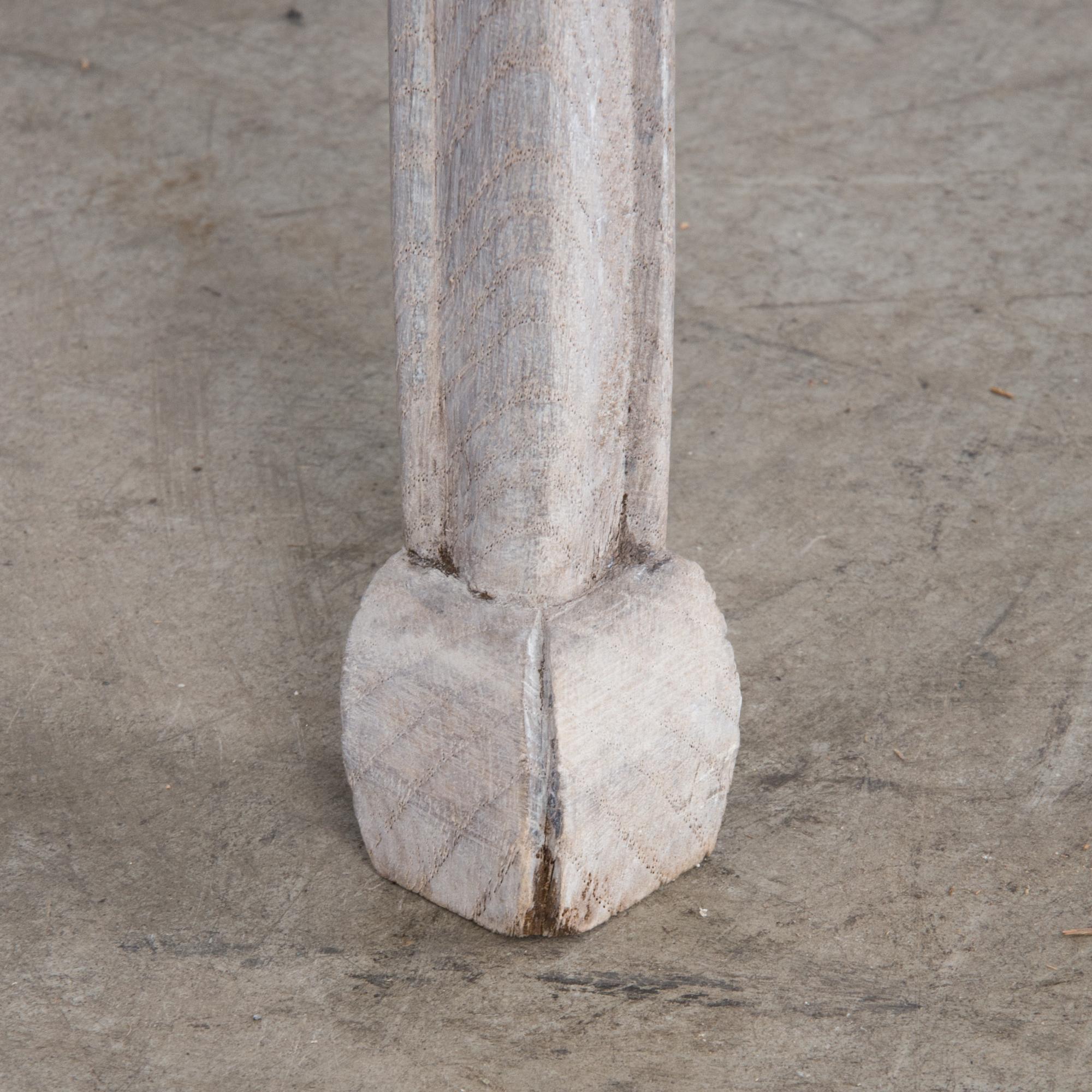 White-Washed Oak Side Table 1