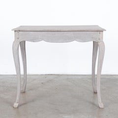 White-Washed Oak Side Table