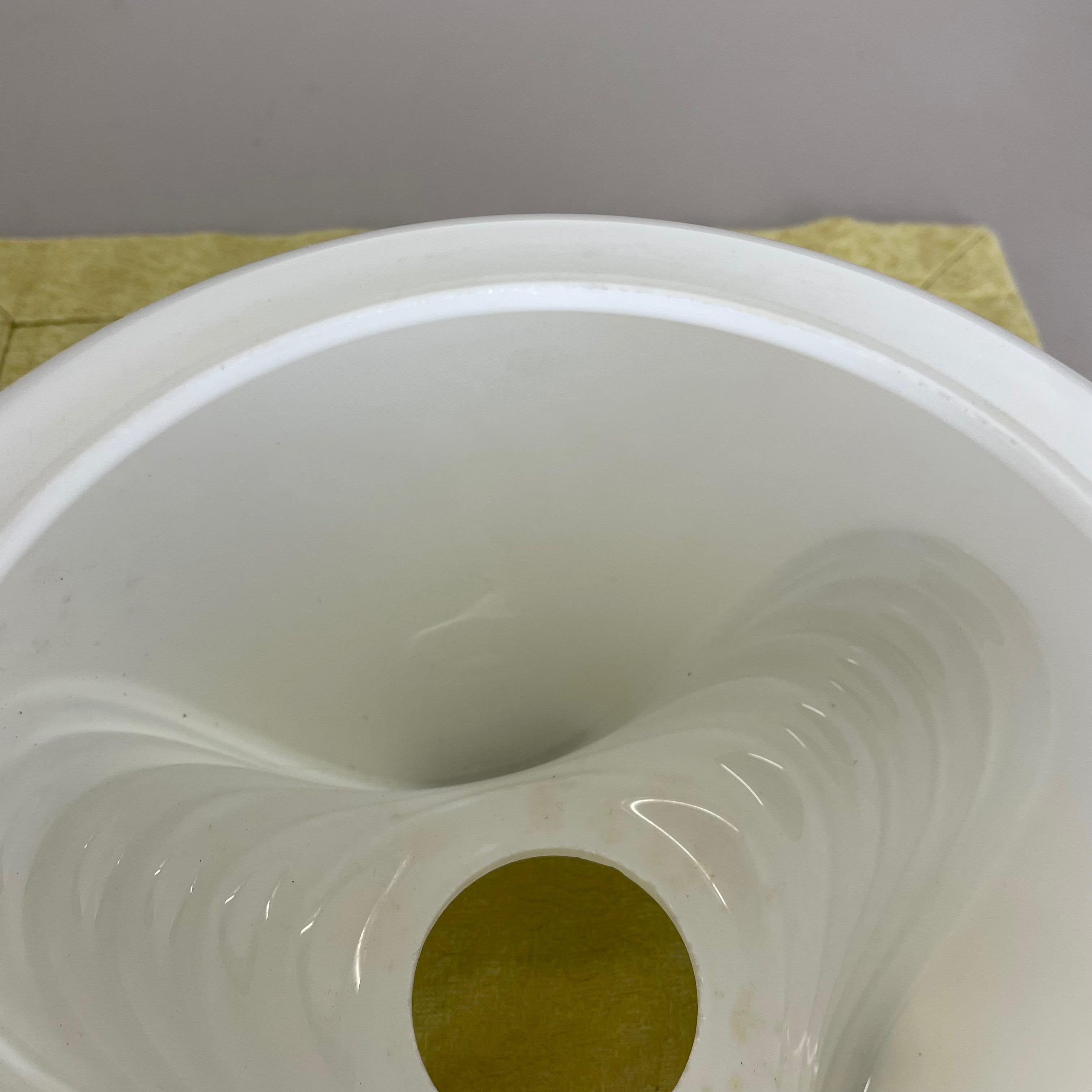 Lámpara colgante White Wave de Koch & Lowy para Peill & Putzler, Alemania, años 70 en venta 6
