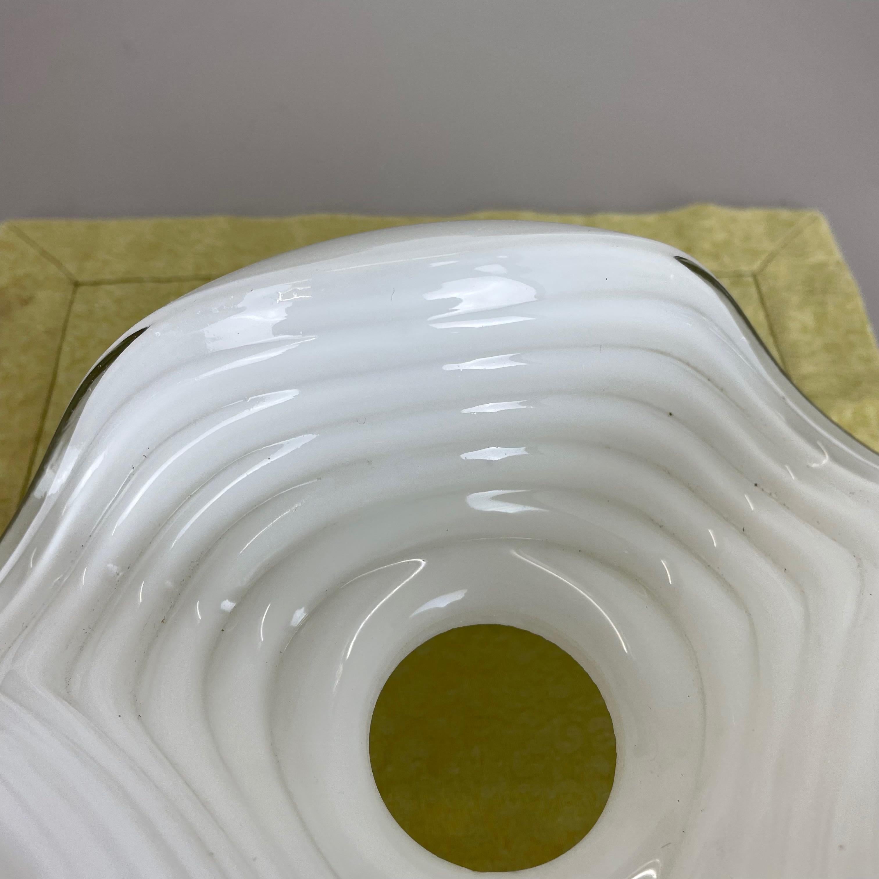 Lámpara colgante White Wave de Koch & Lowy para Peill & Putzler, Alemania, años 70 en venta 10