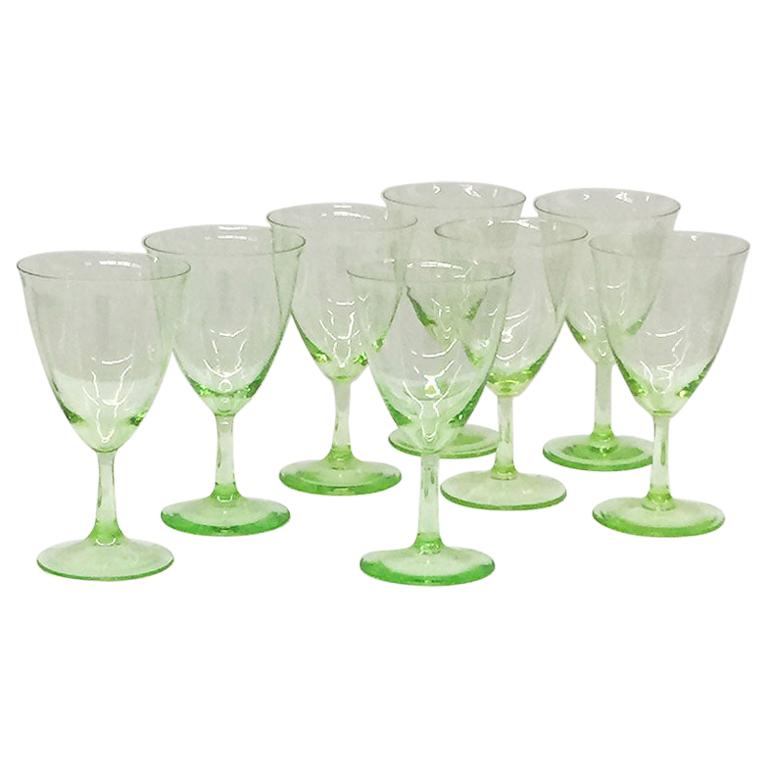 Verres à vin blancs de K.P.C. de Bazel, service D, 1917