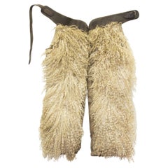Antique White Wooly Chaps by J.P. Lower