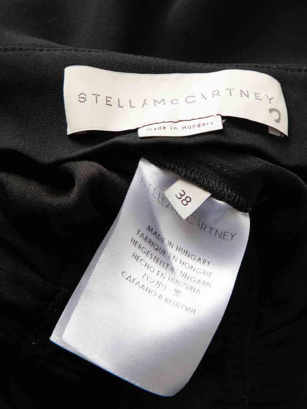 Black Asymmetric Zipped Jumpsuit Size XS For Sale 5