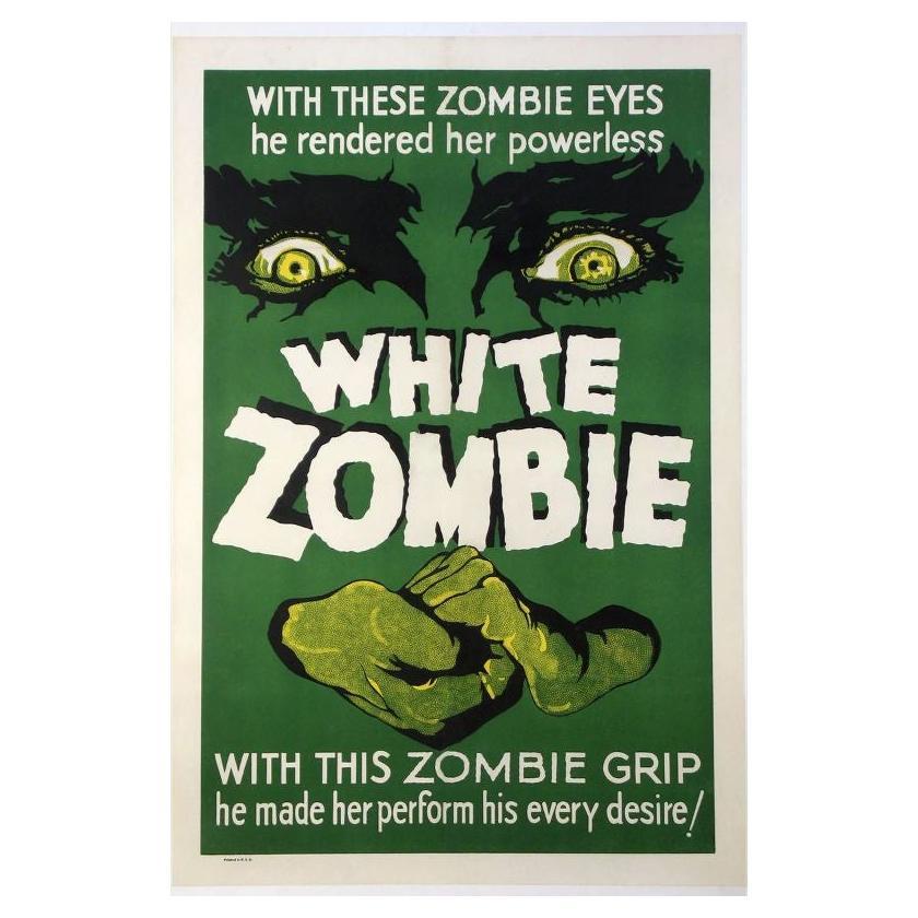 White Zombie, Unframed Poster, 1938 R For Sale