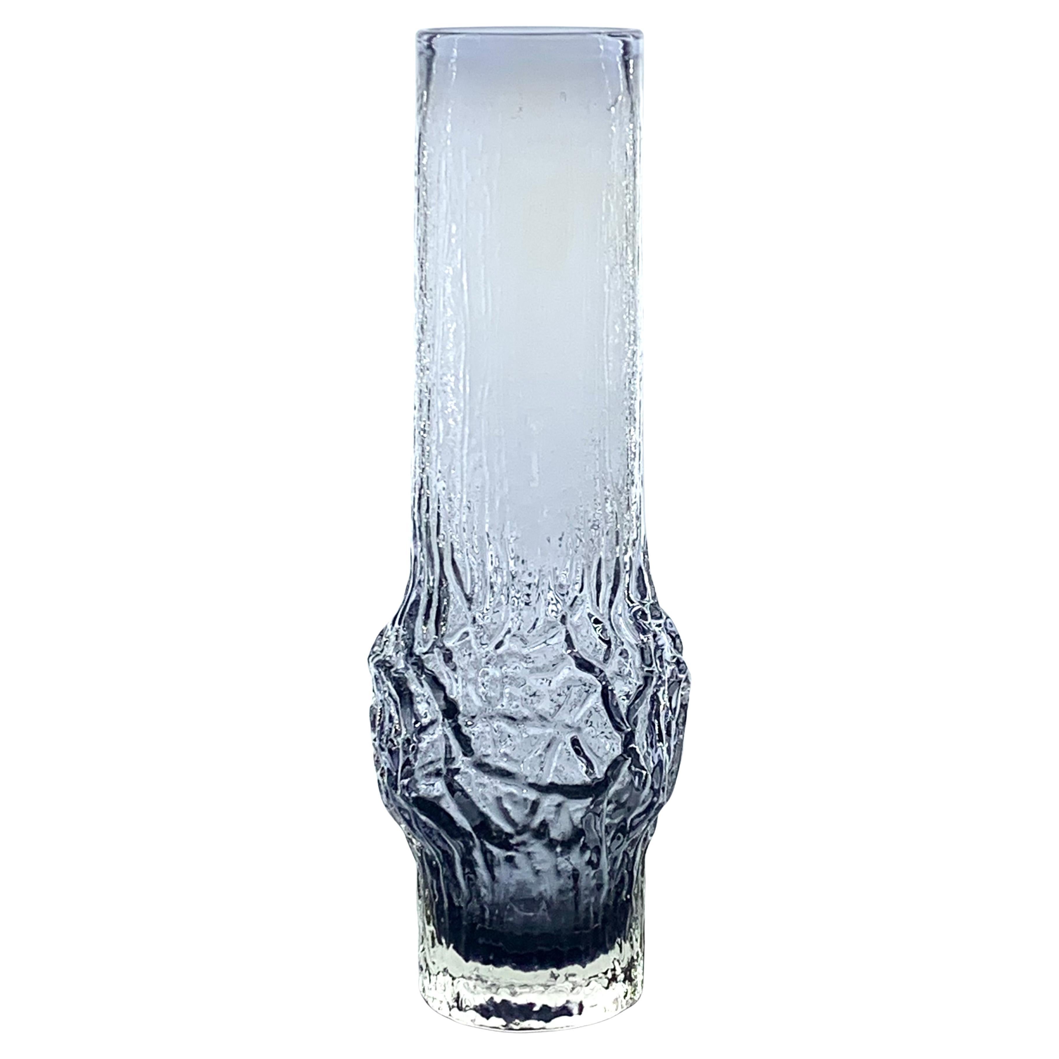 Whitefriars by Geoffrey Baxter, Lilac Haemoroid vase, U.K., c1974.