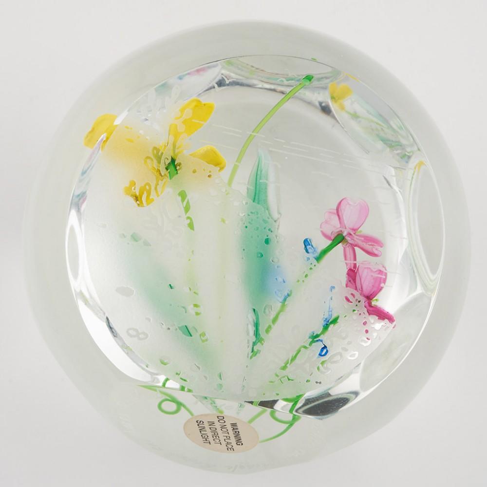 Contemporary Whitefriars Caithness Paperweight - Allan Scott Shingle Beach  2002 For Sale
