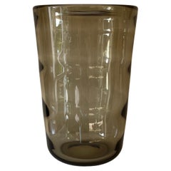 Whitefriars James Hogan tall glass vase