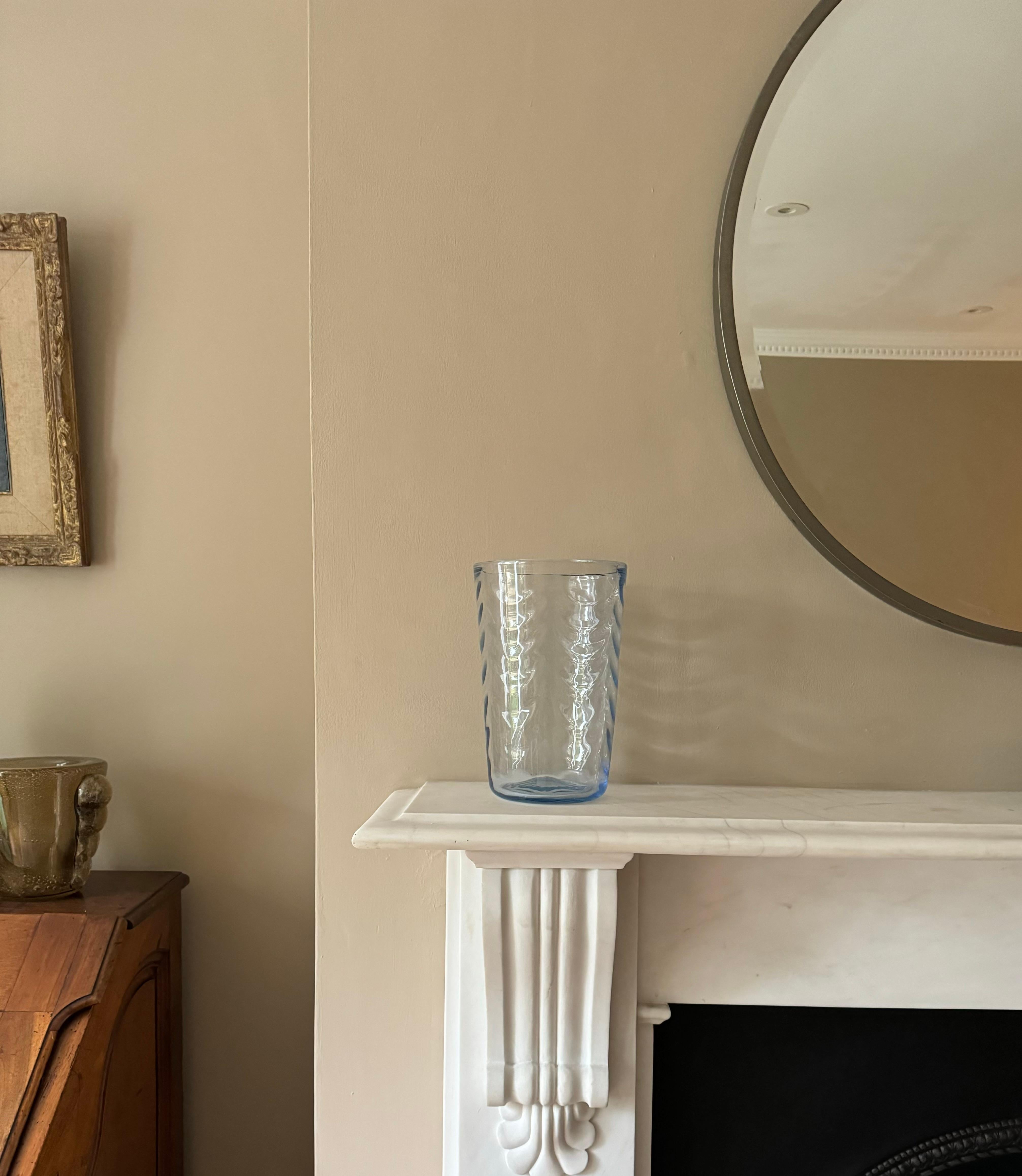 Art Deco Whitefriars Sea wave vase Marriot Powell.