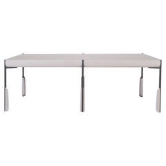 Whitewashed White Ash Altai Cocktail Table by A. Jacob Marks