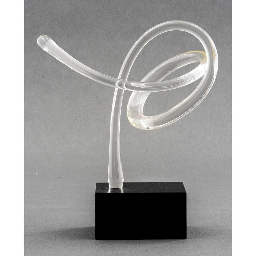 Whitfield and Kelemen Abstract Glass Sculpture In Good Condition For Sale In New York, NY