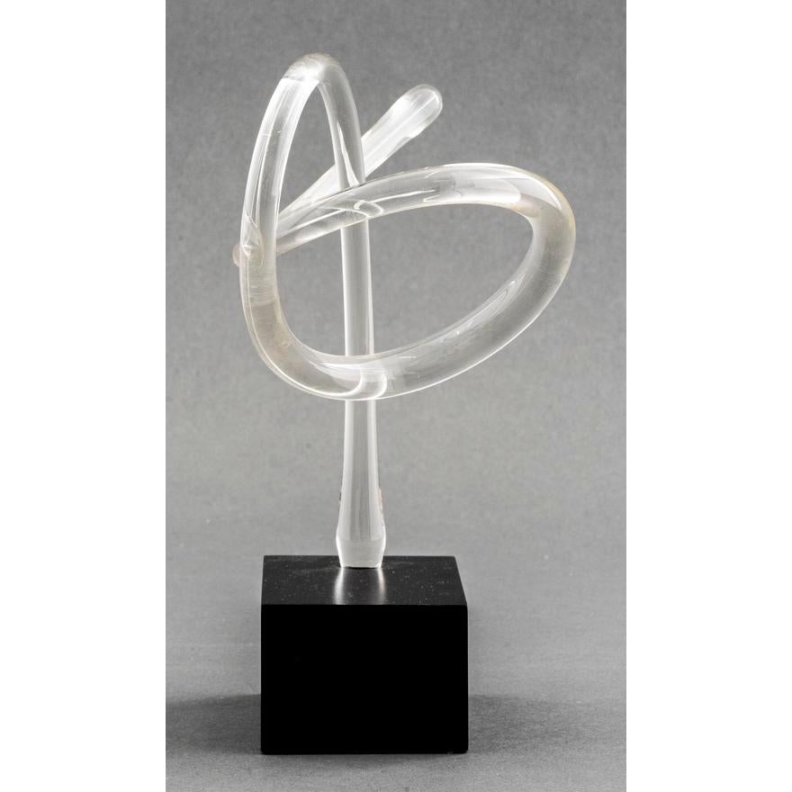 Whitfield and Kelemen Abstract Glass Sculpture For Sale 1