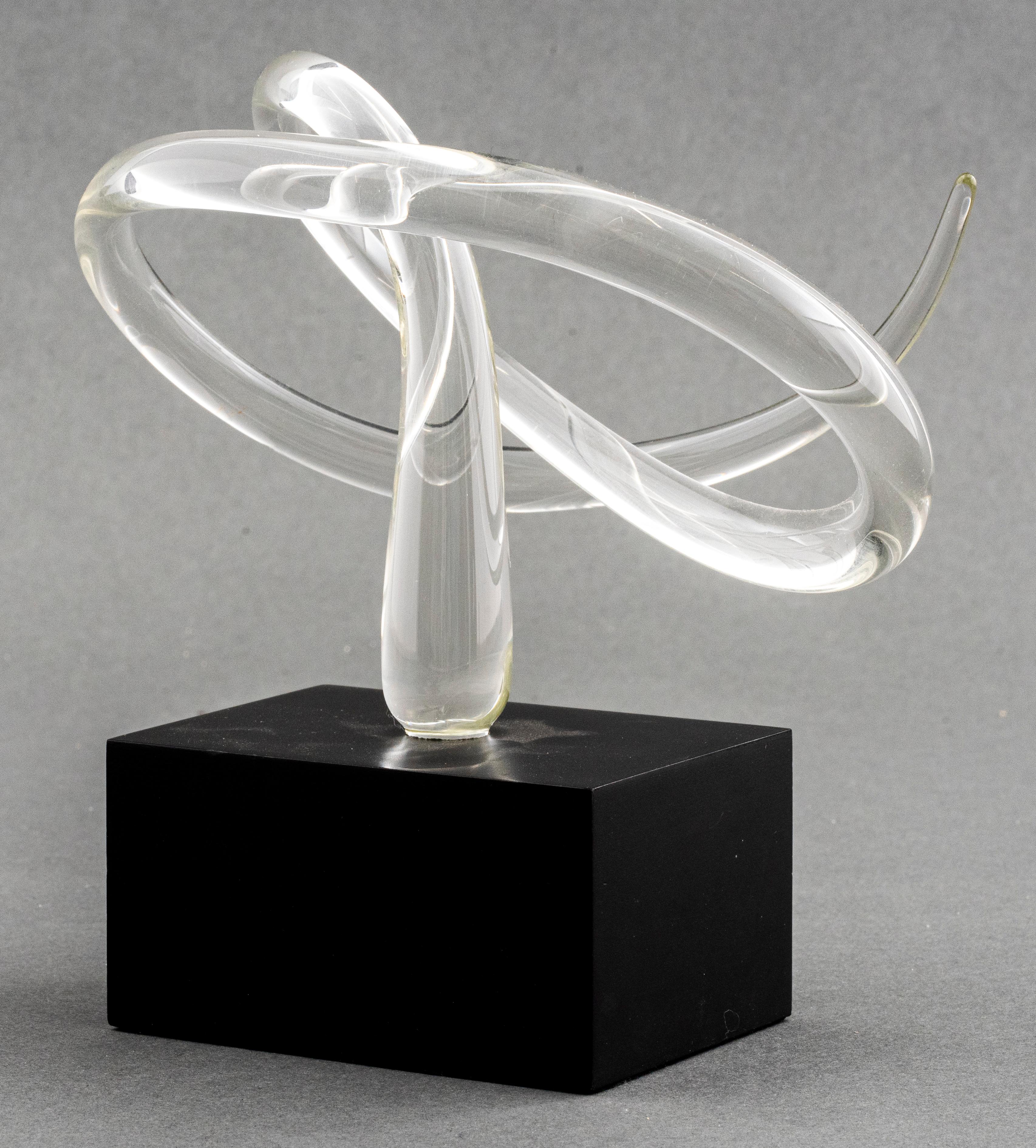 Whitfield & Kelemen Abstract Glass Sculpture In Good Condition For Sale In New York, NY