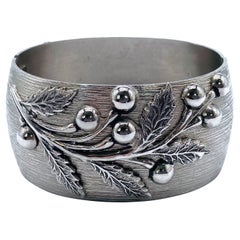 WHITING & DAVIS 1970s Vintage Cuff Bracelet
