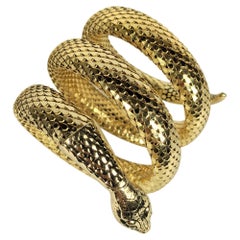 Whiting Davis Gewickeltes Schlangenarmband