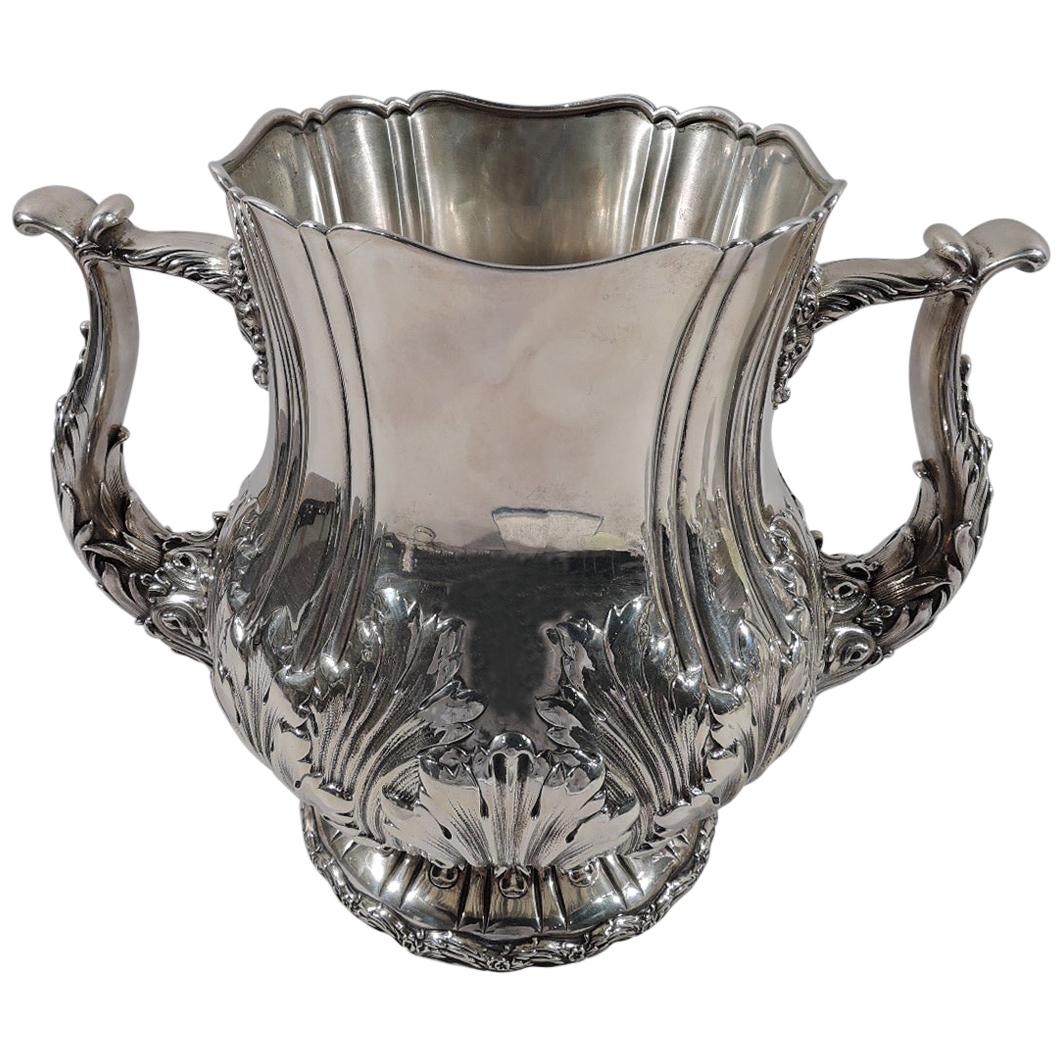 Whiting Large and Heavy Sterling Silver Classical Trophy Cup For Sale