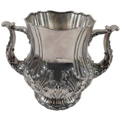 Antique Whiting Large and Heavy Sterling Silver Classical Trophy Cup