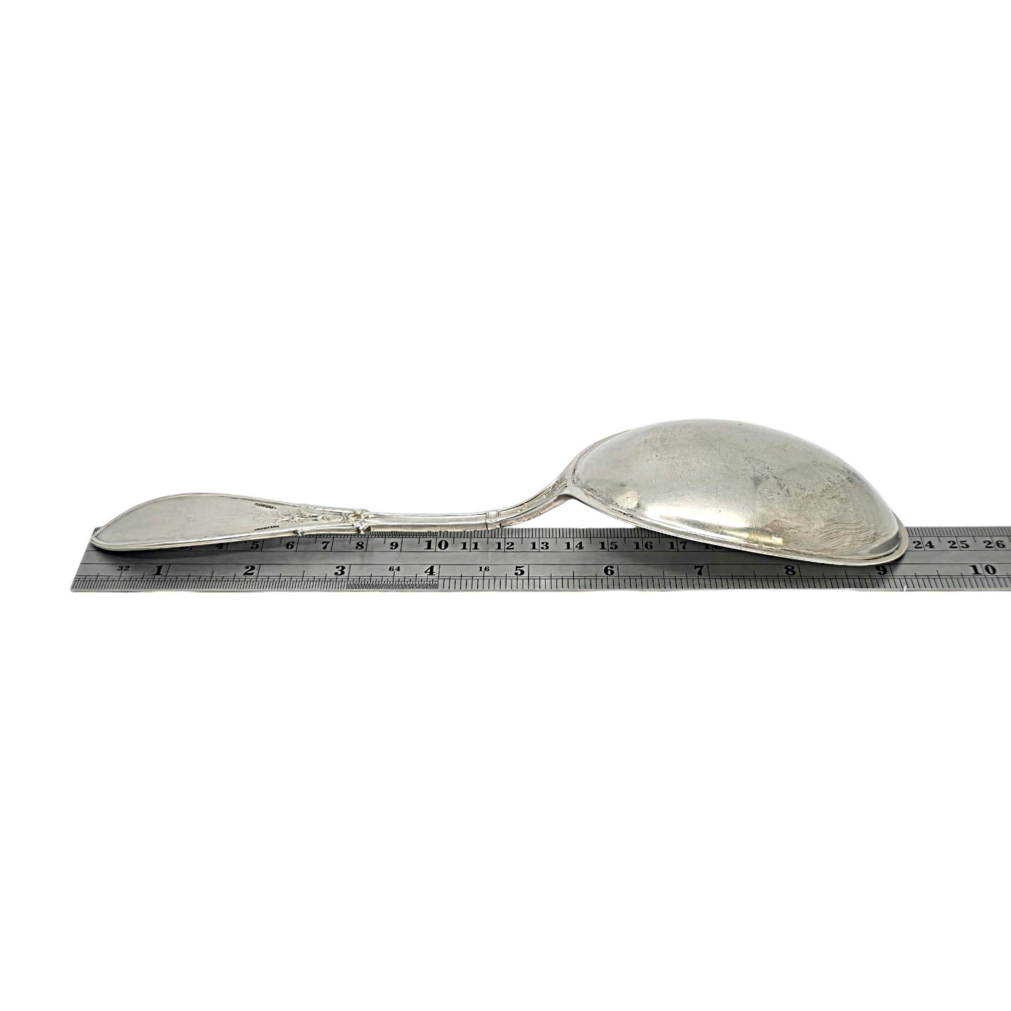 Cuillère à baies/casserole Arabesque de Whiting Mfg Co en argent sterling 23A avec mono n° 21297 en vente 6