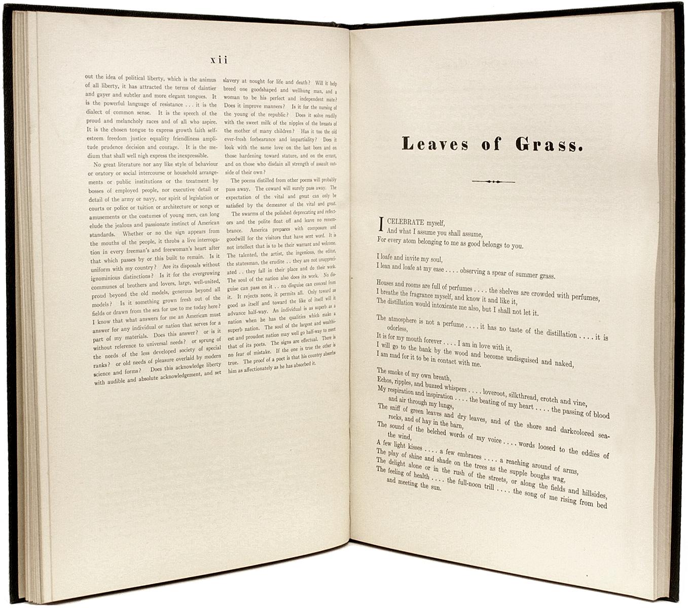 Whitman, Walt, Leaves of Grass, Thomas Mosher, 1919, Gertrude Traubel's Copy 2