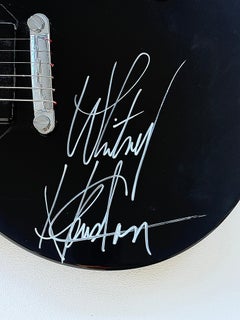 Whitney Houston Autographed Gibson Les Paul Guitar, 2003
