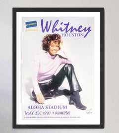 Whitney Houston - Hawaii Original Poster, 1997