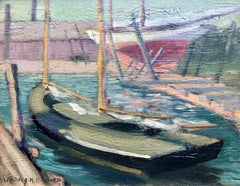 “Sailboat In Greenport Harbor”