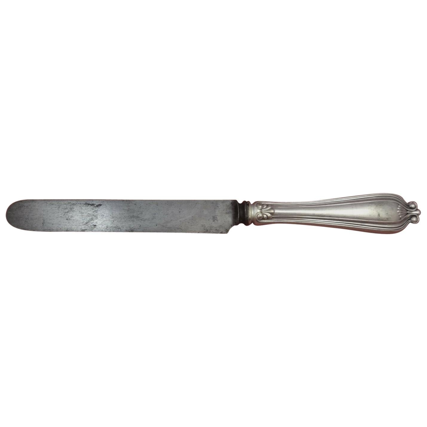 Whittier by Tiffany & Co. Silver Plate Dinner Knife with Carbon Steel Blade