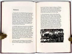 Whittington Press: The Diary of Edward Thomas - wood engravings by H. Weissborn