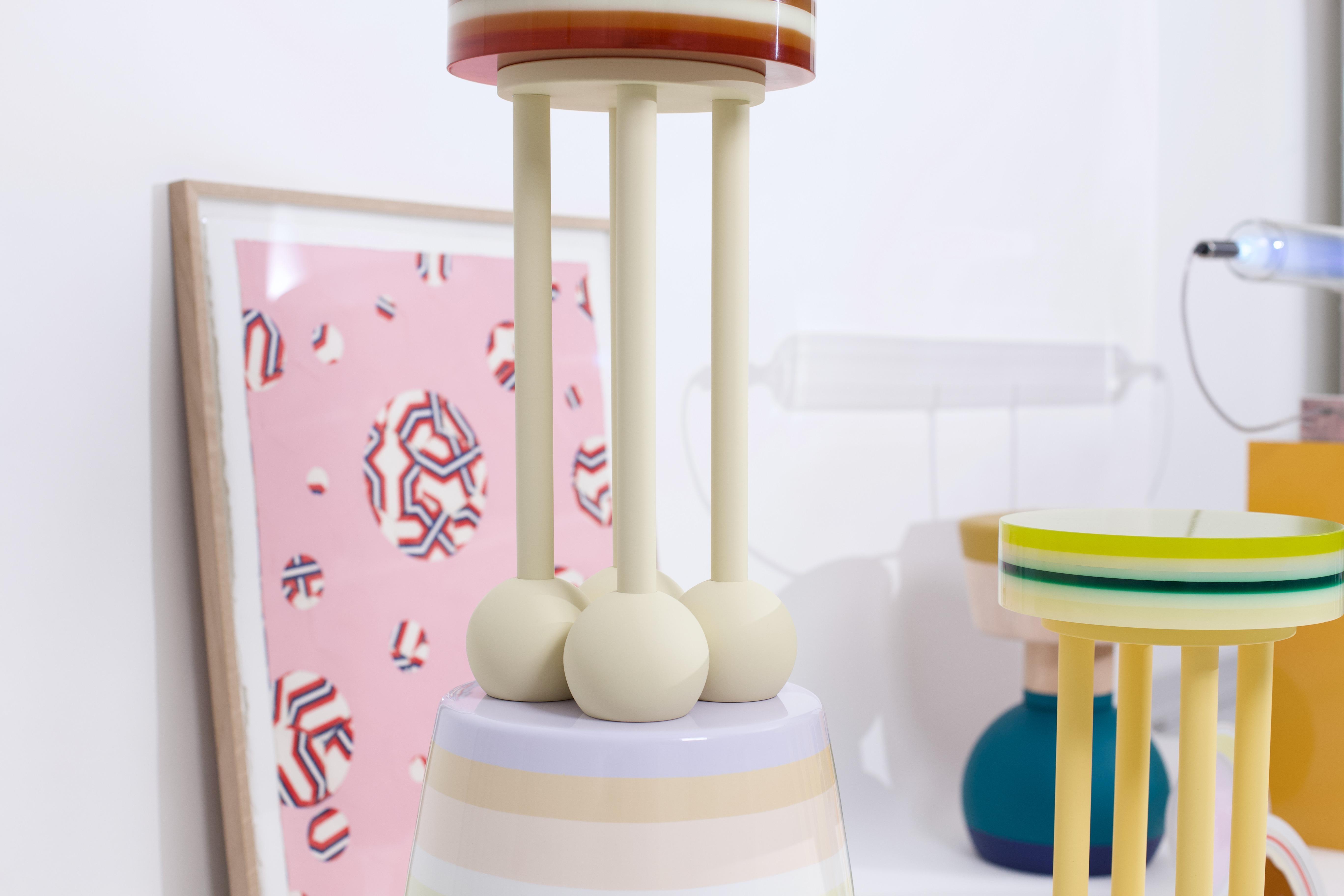 WHO AM I, Unique Tall Side Table by STUDIO YOLK 5