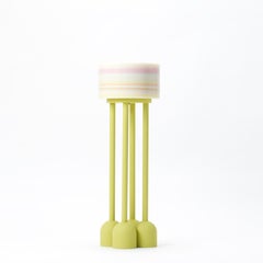 WHO AM I, side table, object, One-off, contemporary, bio resin, wood, hand made