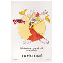 “Who Framed Roger Rabbit” 1988 U.S. Commercial Poster