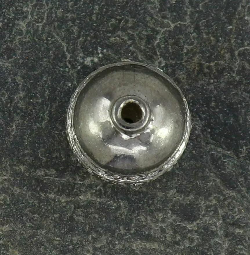Wholesale 10Pcs Pave Diamond Spacer Beads Ball 925 Silver Connector Link Beads In New Condition For Sale In Chicago, IL