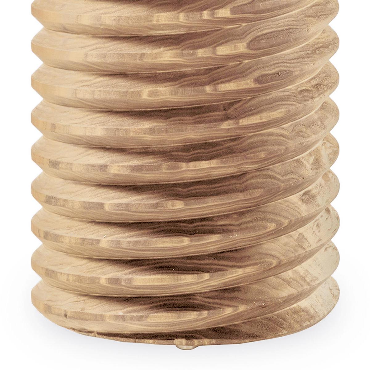 italien Tabouret haut en cèdre Whorl en vente