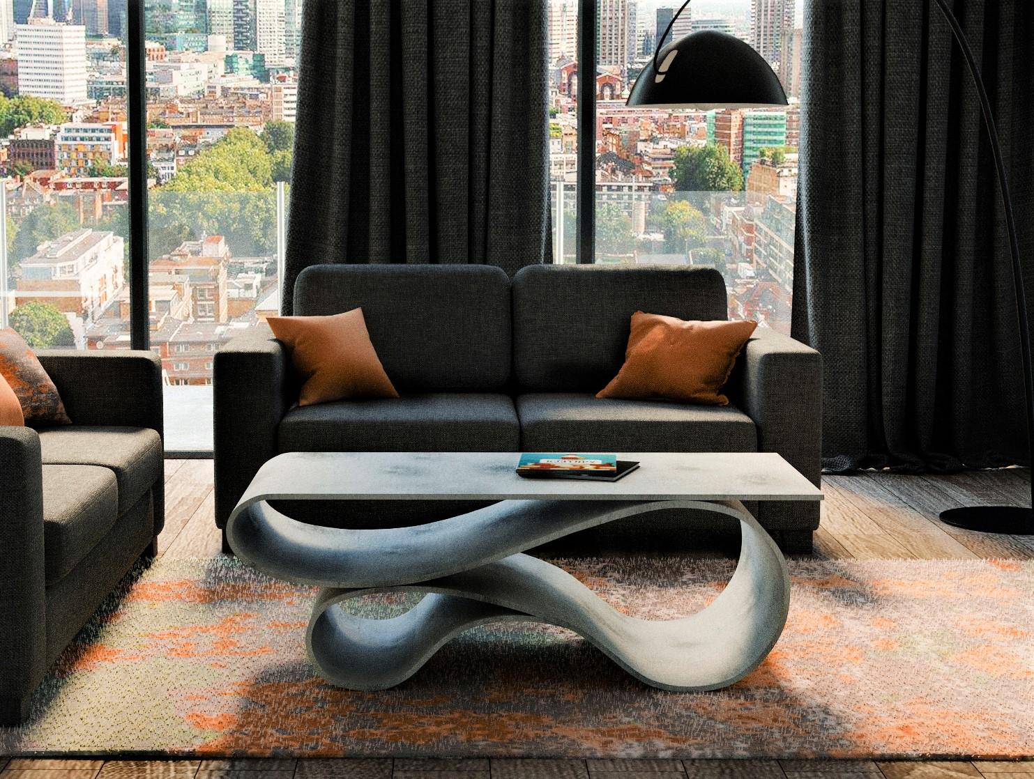 Whorl Coffee Table by Neal Aronowitz Design For Sale 3
