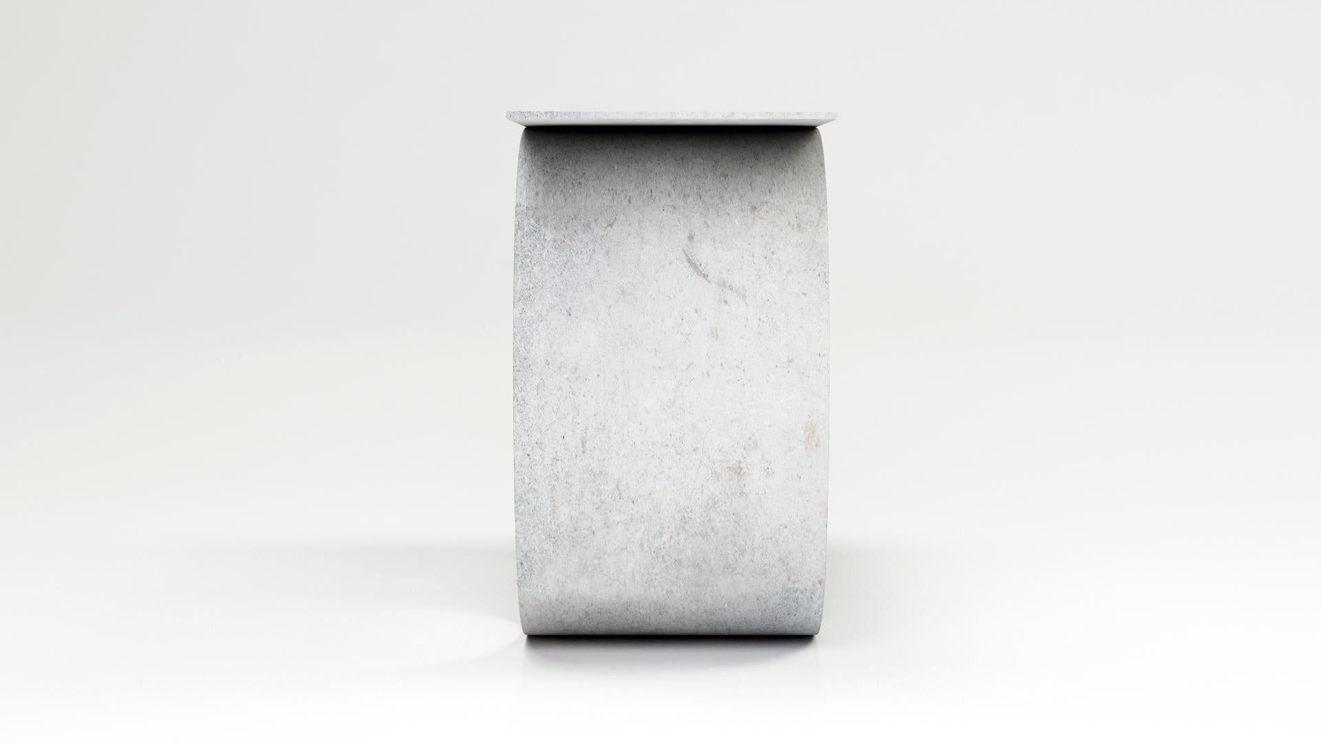 Whorl Console, from the Concrete Canvas Collection by Neal Aronowitz For Sale 2