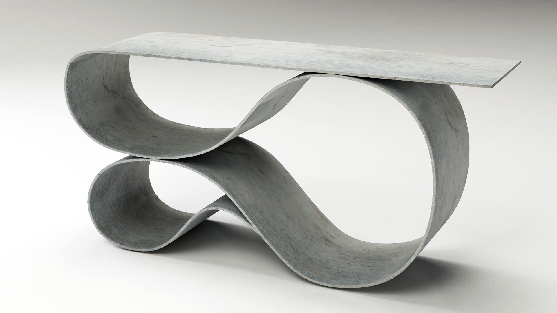 Console Whorl en toile de béton de Neal Aronowitz en vente 6