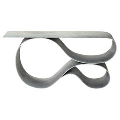 Whorl Console in Concrete Canvas by  Neal Aronowitz Design