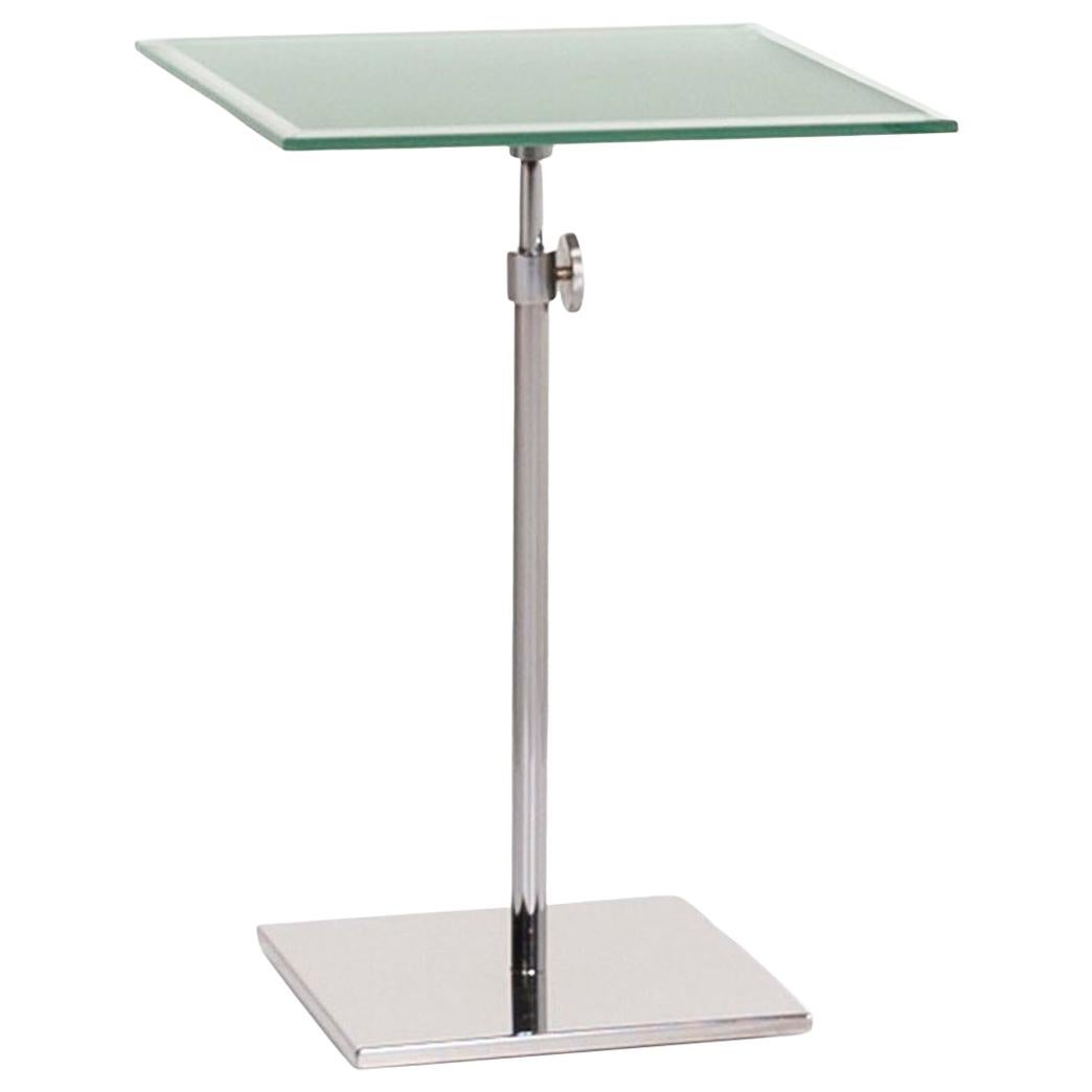 Who's Perfect Glass Side Table Coffee Table Silver Table