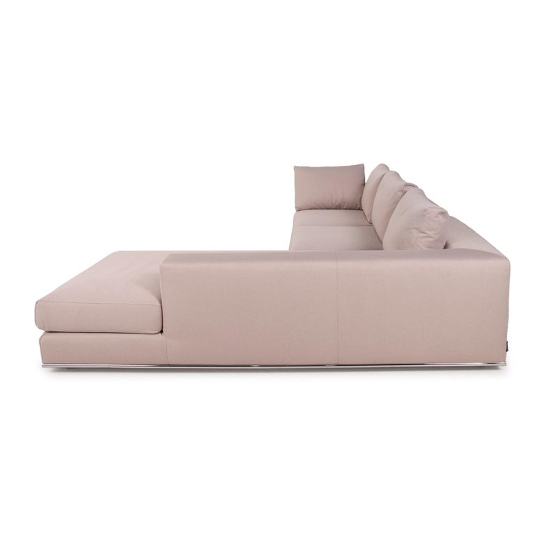 Who's Perfect La Nuova Casa Liverpool Fabric Sofa Beige at 1stDibs