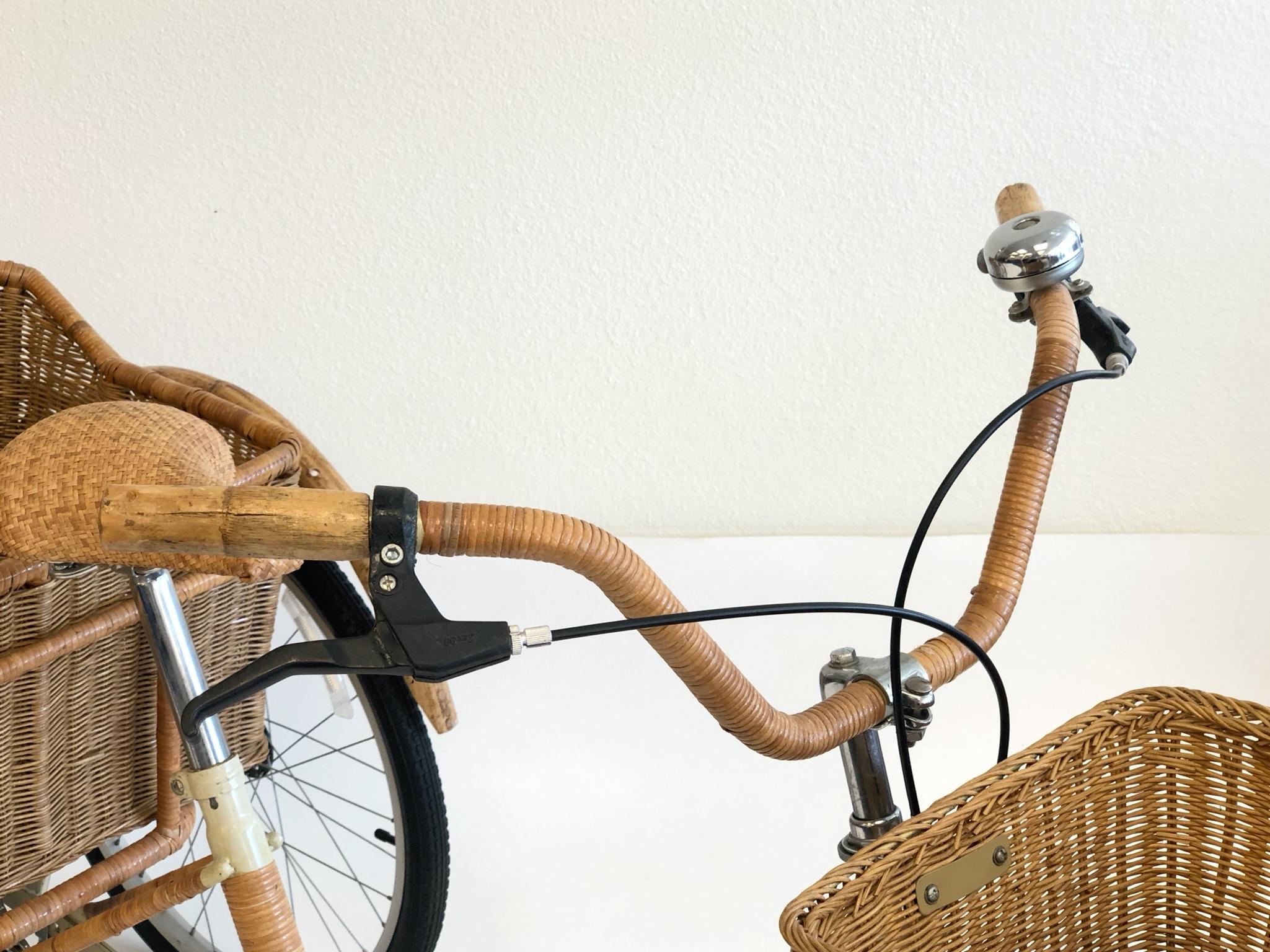 American Wicker and Bamboo Adult  Tricycle