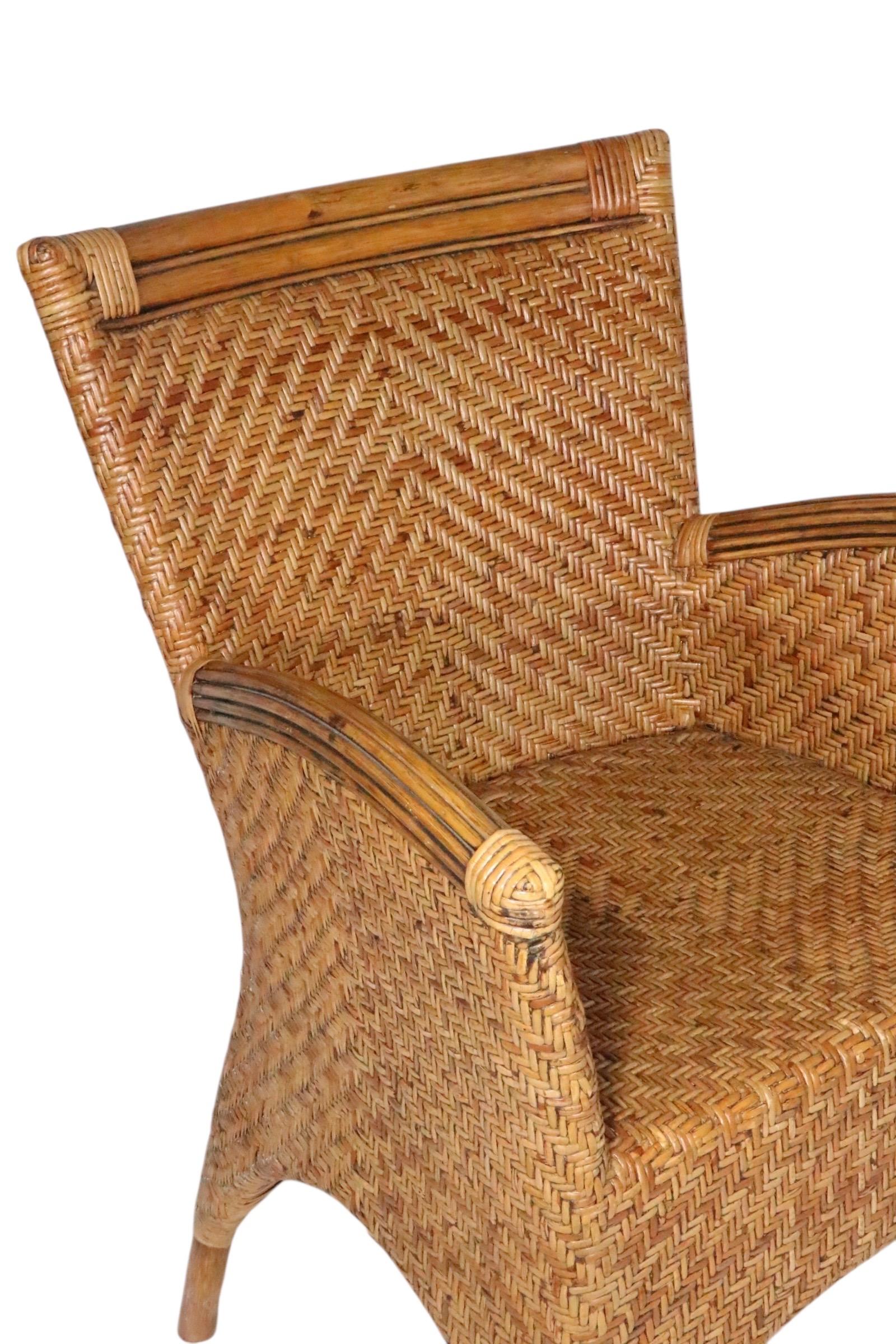 Sillón de mimbre by Paleck en venta 6