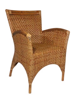 Wicker Arm Chair by Paleck